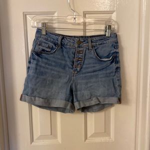 Light blue Jean shorts